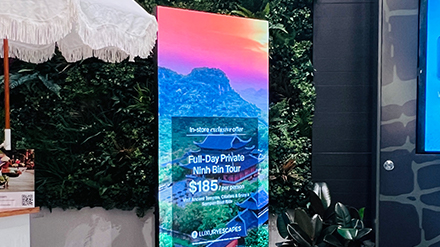 Sets New Benchmark with Largest Indoor COB Curved Display